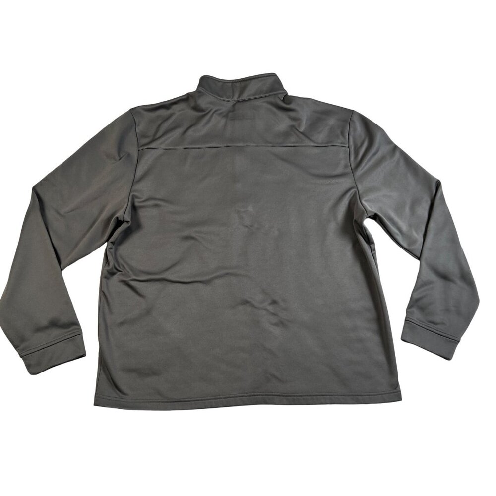 Callaway Golf Shirt Men's Long Sleeve 1/4 Zip Mock Neck Pullover Gray XL - Picture 8 of 11